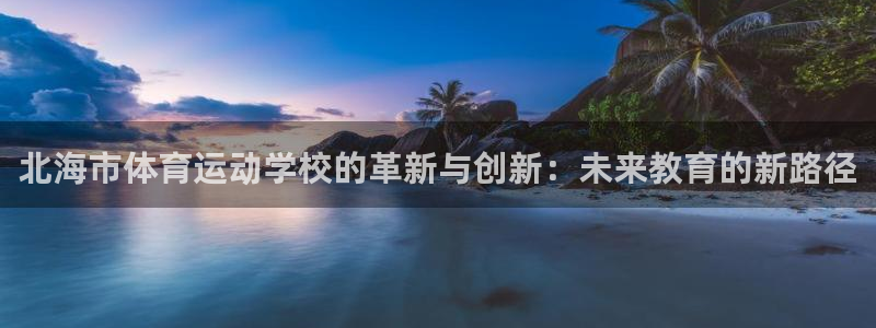 一竞技官网导航,一竞技测速站：北海市体育运动学校的革新与创新